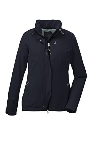 Killtec Damska kurtka funkcyjna z zwijanym kapturem, pakowana KOS 25 WMN JCKT, granatowa, 40, 38287-000