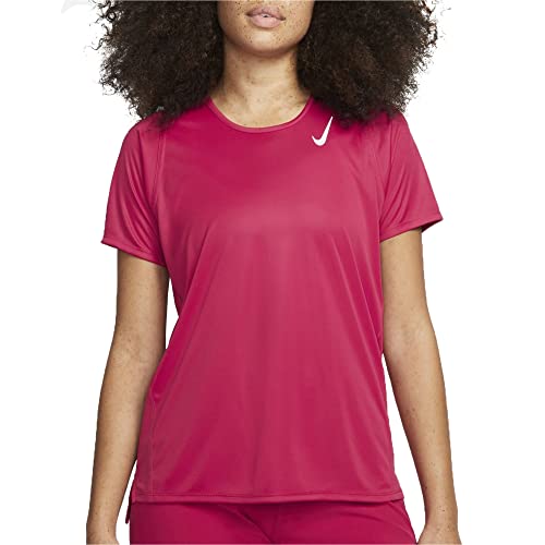 Nike Damski T-Shirt w Dri-Fit Race Top Sleeve, XS