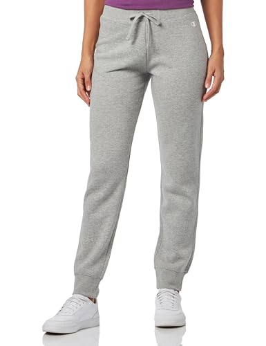 Mistrz Legacy Podstawy W-Light Powerblend Fleece Rib Cuff damskie spodnie dresowe, Jasny melanż szary, S