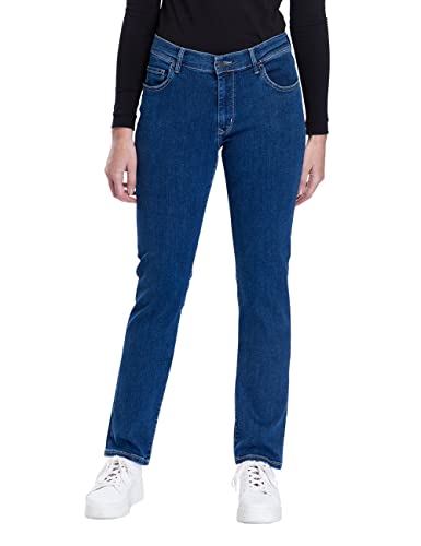 Pioneer - dżinsy damskie z 5 kieszeniami, Regular Fit, Betty (4010-3098), Blue Stonewash (05), 42W / 34L