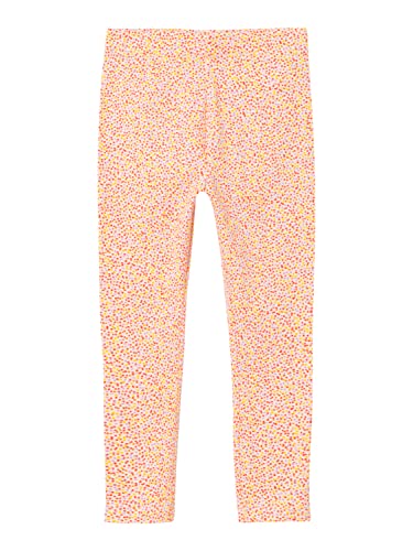 NAME IT Dziewczęce legginsy NMFVIANNI H1, Créme De Pêche, 104, creme de pêche, 104 cm