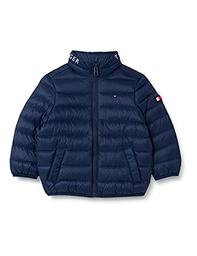 Tommy Hilfiger Dziecięca kurtka puchowa unisex, Ciemna granatowa, 9 Miesiące