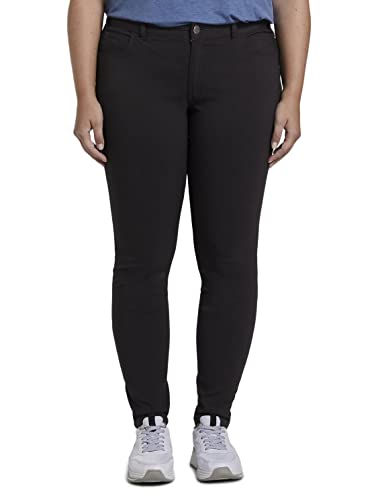 TOM TAILOR MY TRUE ME Damskie spodnie typu basic ze stretchu, 14482 – Deep Black, 54