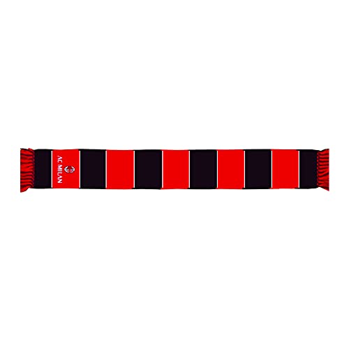 ZeroPlayer Oficjalny szalik rurowy AC Milan Mixed, Czerwony/Czarny/Biały, rozmiar uniwersalny