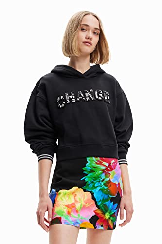 Desigual Bluza damska, czarny, M