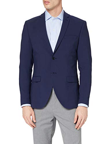 SELECTED HOMME Marynarka męska, Niebieski (Blue Depths), 98