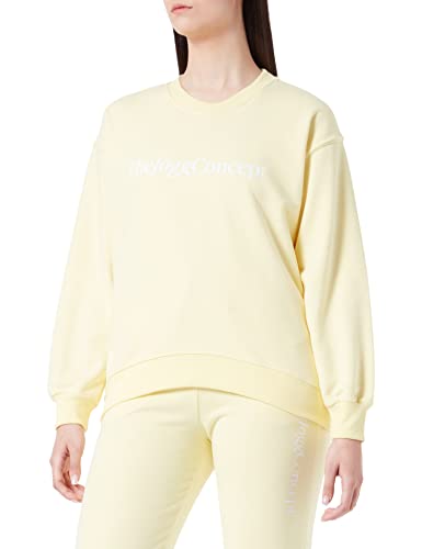 THEJOGGCONCEPT Bluza damska JCSAFINE 120711/Lemon Meringue, XXL