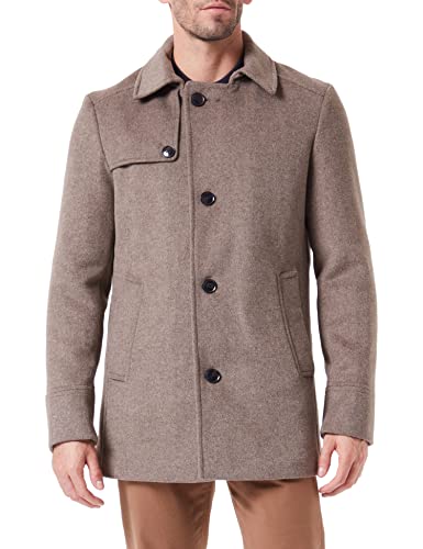 s.Oliver Męski 2116651 płaszcz z mieszanki wełny, 86W6, 48, 86w6, 48
