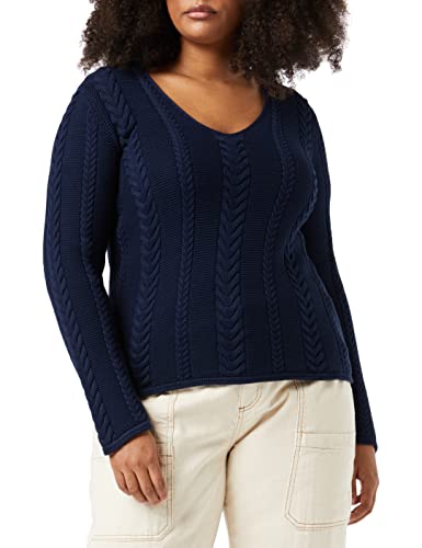 United Colors of Benetton Sweter damski, Blu 016, XL