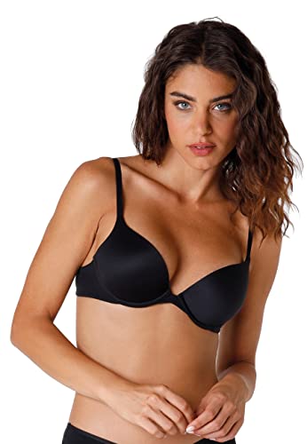 Lovable Damski biustonosz push up, czarny, 34
