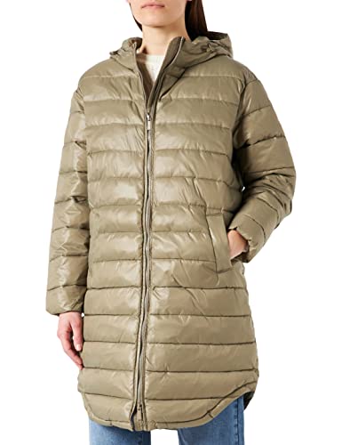ONLY Women's ONLMELODY Quilted Coat Shiny OTW Pikowany płaszcz, Mermaid, L