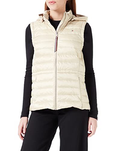 Tommy Hilfiger Damska kamizelka puchowa Lw, Lekkie drzewo sandałowe, S