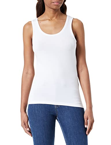 Vila Vidaisy Tank Noos Top damski, Optyczny Snow, M