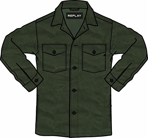 Replay Męska kurtka dżinsowa, 633 Forest, M