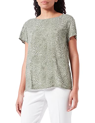 Vila Vipaya S/S Top/Su-Noos t-shirt damski, Four Leaf Clover/Aop: sally, 40