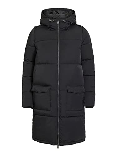 Object NOS Objzhanna L/S długa kurtka Noos płaszcz, czarny, XL