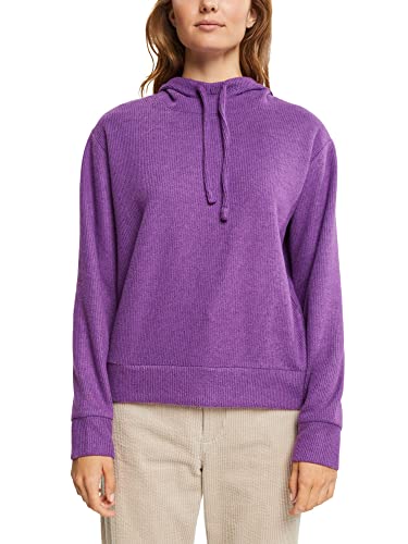 edc by ESPRIT Bluza damska 102CC1J301, 509/VIOLET 5, XXL