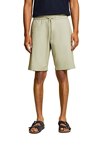 edc by Esprit Szorty z bawełny twill, jasnozielony, 36W