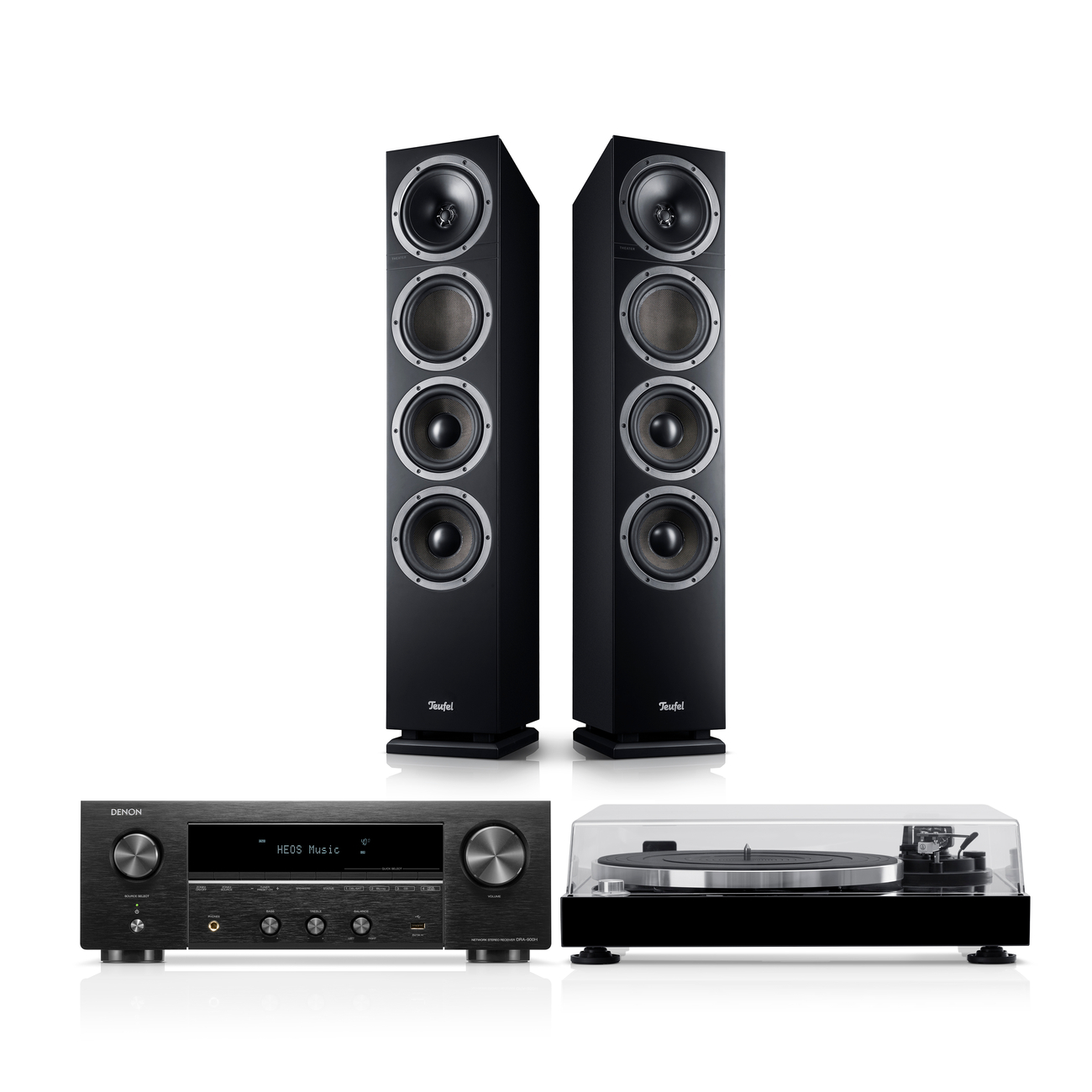 THEATER 500 + DENON DRA-900H + DUAL DT 500