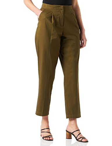 VERO MODA Vmcharlie Hr Loose Chino Ankle Pant spodnie damskie, ciemnooliwkowy, S x 32L