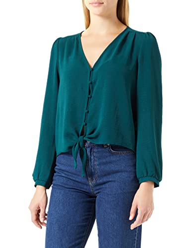 ONLY Damska bluzka Onlmette L/S Button Knot Top Noos WVN, Ponderosa Pine, XXL