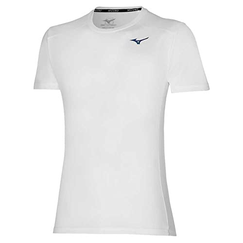 Mizuno T-shirt męski, Undyed White, S