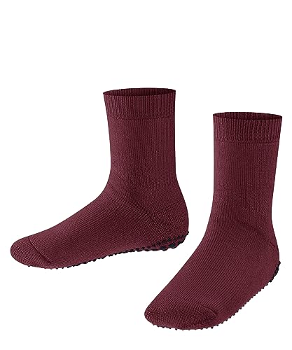 FALKE Uniseks dziecięce skarpety kapcie Catpads bawełna wełna antypoślizgowe wypustki 1 para, czerwone (Coral 8833), 39-42, czerwony (Coral 8833), 39-42