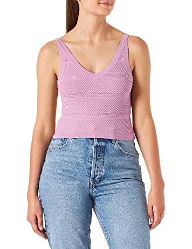 edc by ESPRIT Sweter damski, 560/liliowy, XL