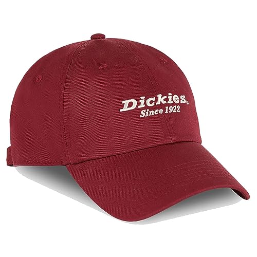 Dickies Unisex Twill bawełniana czapka taty, wypalana cegła, OS, Cegła wypalana, rozmiar uniwersalny