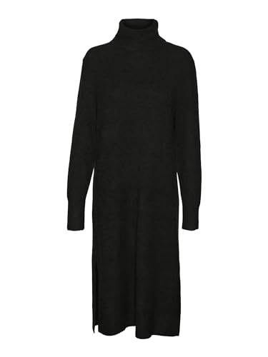VERO MODA Women's VMNEWWIND LS sukienka na co dzień, czarna, M