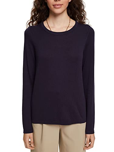 edc by ESPRIT Sweter damski, 400/granatowy., XS