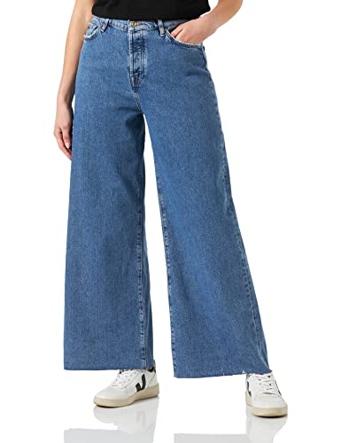 7 For All Mankind Dżinsy damskie Zoey, średni niebieski, 58