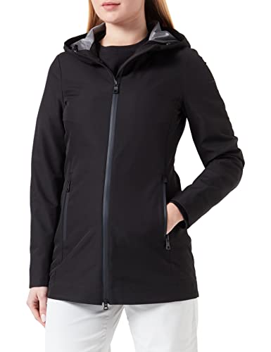 Geox Kurtka damska W SPHERICA Jacket, czarna, 42, czarny, 42