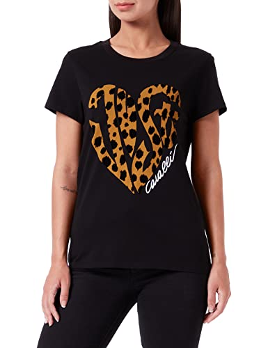 Just Cavalli Koszulka damska, 900 czarny, XL