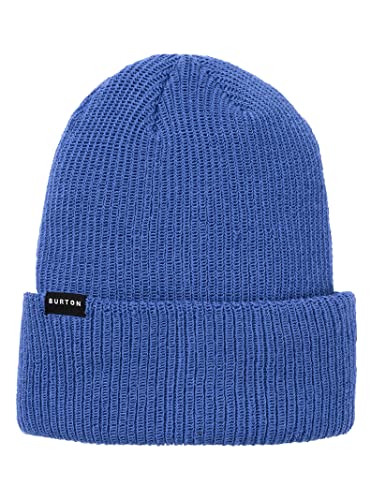 Burton Męska czapka beanie z recyklingu, z długim rękawem, niebieski (Amparo Blue), jeden rozmiar