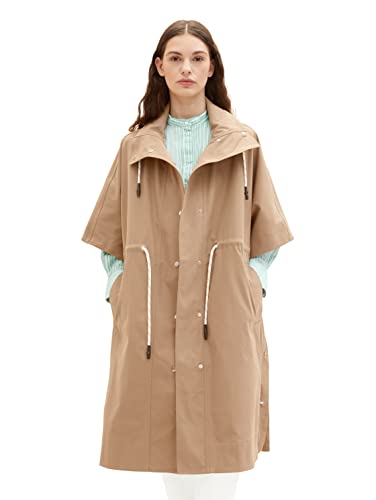 TOM TAILOR Damski Płaszcz 1035331, 12912 - Splashed Clay Beige, L