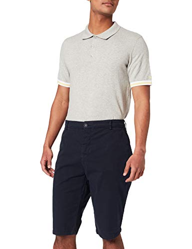 Schott NYC Bermudy chinosy męskie, Ciemnogranatowy, 42