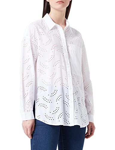 ESPRIT Damska bluzka 042EE1F302, 100/WHITE, L
