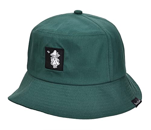 Nordicbuddies Snufkin Adventure czapka z daszkiem dla dorosłych muminków, zielony, jeden rozmiar pasuje do większości, ZIELONY, rozmiar uniwersalny