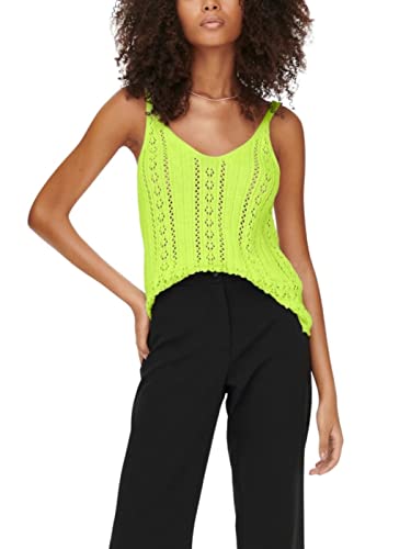 ONLY Damski sweter ONLLYZET Life S/L TOP KNT NOOS, Sharp Green, S, sharp green, S