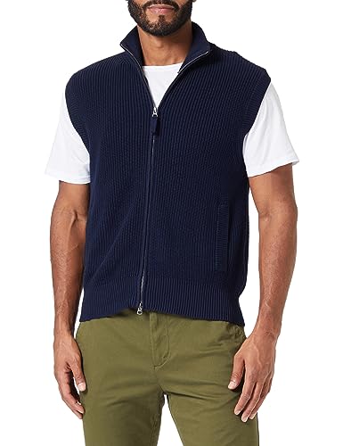 United Colors of Benetton Męska kurtka z dzianiny, Ciemnoniebieski 016, M