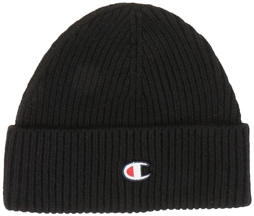 Champion Lifestyle Caps - 802418 Czapka z daszkiem, Czarny, Jeden rozmiar, Unisex - Dorosły, Czarny, rozmiar uniwersalny