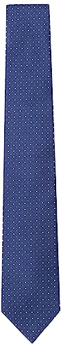Hackett London Krawaty męskie, niebieski (niebieski), Rozmiar uniwersalny