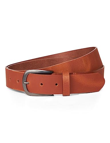 Cecil Damski pasek skórzany B580688, kasztan brązowy, 115, Chestnut Brown, 115