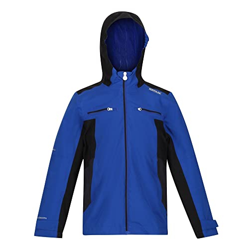 Regatta Unisex dziecięca kurtka junior Highton Ii outdoorowa, Spray/czarny (czarny), 3-4 Lata