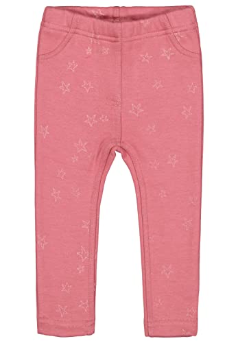SALT AND PEPPER Dziewczęce legginsy termolegginsy z gwiazdami na całej powierzchni, Mauve, Normalne