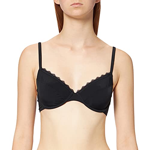ESPRIT Damski biustonosz z fiszbinami Micro Par Mf, Czarny, 80C