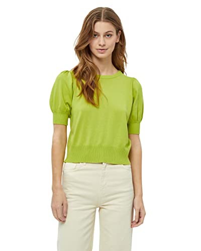 Minus Damska koszulka z dzianiny Liva Bright Lime, XS, Jasna limonka, XS