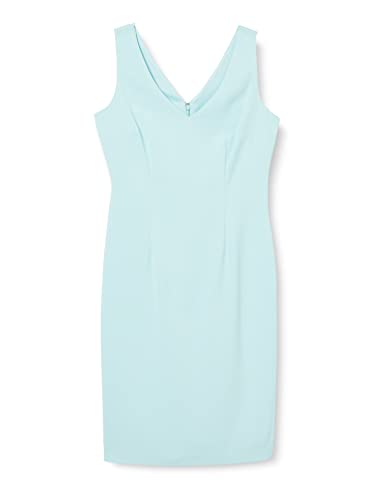 Gina Bacconi Damska sukienka koktajlowa z krepą, ICE Blue, 14, Lodowy Błękit, 40