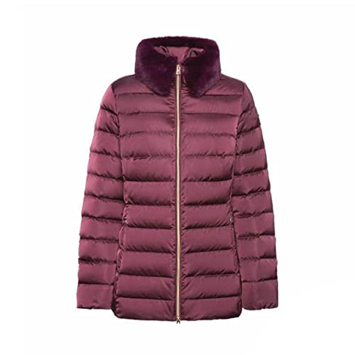 Geox Damski płaszcz w stylu Bettanie Down, Prune Purple, 46
